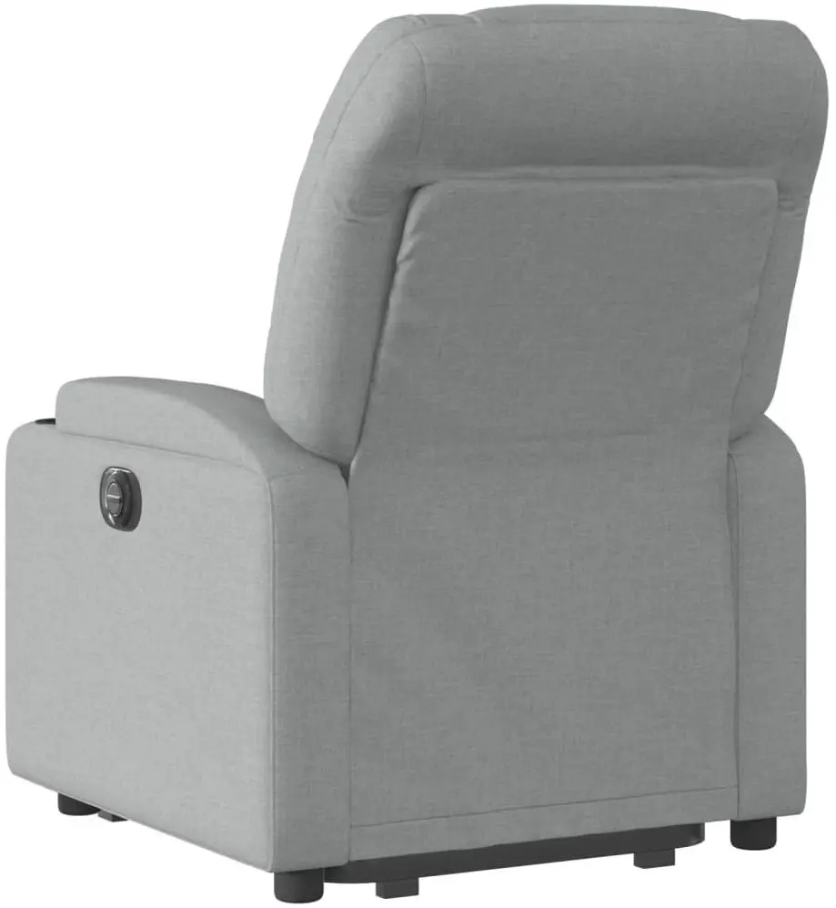 Fotoliu-recliner cu ridicare VidaXL 3204620 (Light Grey) - 4