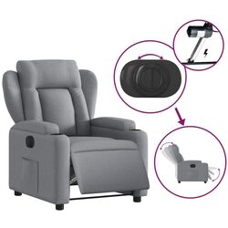 Fotoliu-recliner VidaXL 3204458 (Light Grey) Thumb