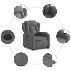 Fotoliu-recliner VidaXL 3204459 (Dark Grey) Thumb