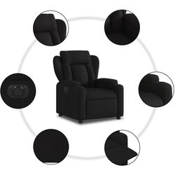 Fotoliu-recliner VidaXL 3204460 (Black) Thumb