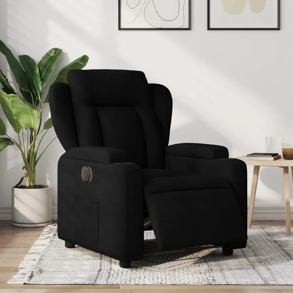 Fotoliu-recliner VidaXL 3204460 (Black)