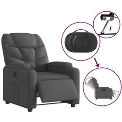 Fotoliu-recliner VidaXL 3204573 (Dark Grey) Thumb