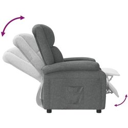 Fotoliu-recliner VidaXL 340182 (Dark Grey) Thumb