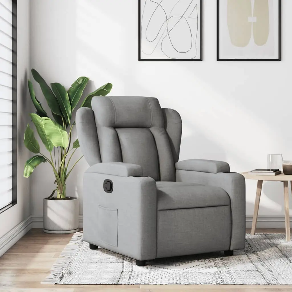 Fotoliu-recliner VidaXL 372403 (Light Grey)