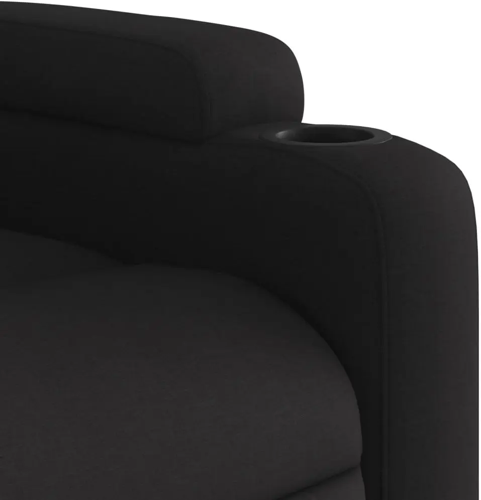 Fotoliu-recliner VidaXL 372405 (Black)