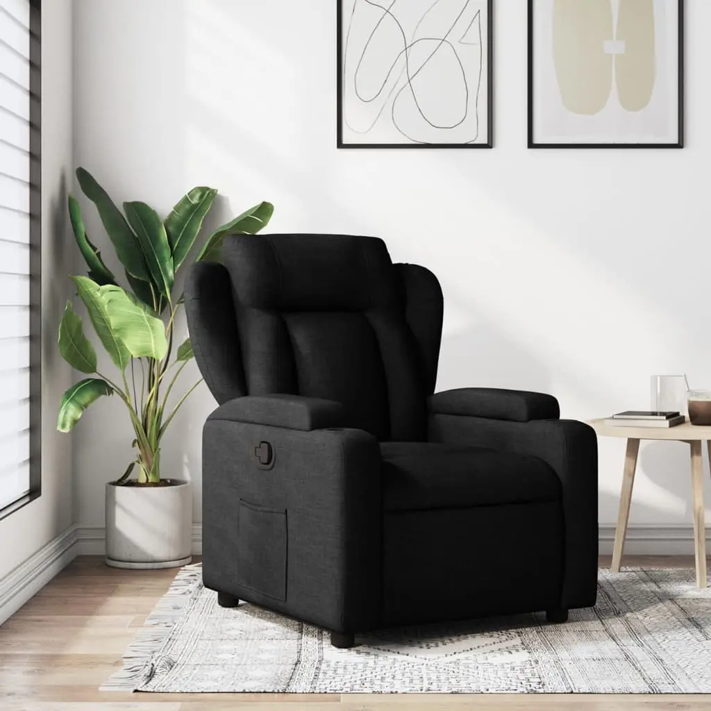 Fotoliu-recliner VidaXL 372405 (Black)
