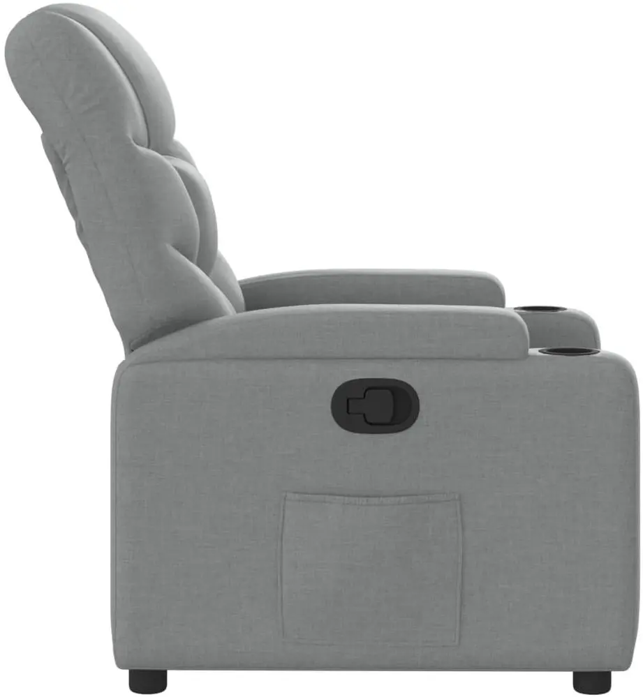 Fotoliu-recliner VidaXL 372441 (Light Grey) - 3