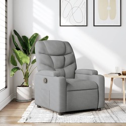 Fotoliu-recliner VidaXL 372441 (Light Grey)
