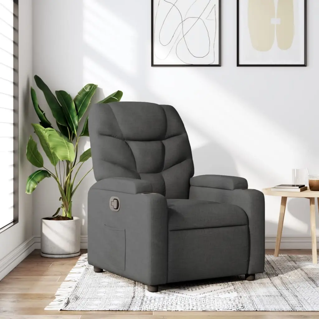 Fotoliu-recliner VidaXL 372442 (Dark Grey)
