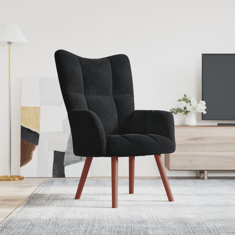 Fotoliu VidaXL 328057 (Black)