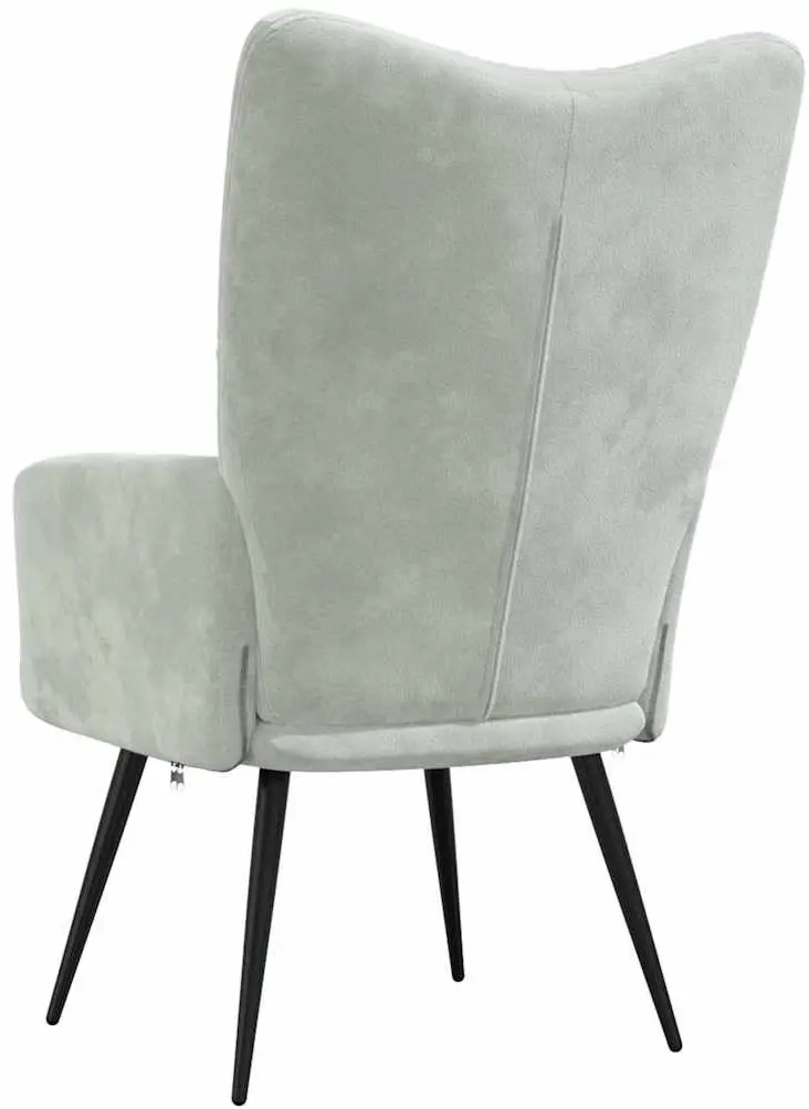 Кресло VidaXL 328073 (Light Grey)