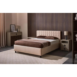 Pat cu saltea Ambianta Coral + Lux Ortopedic 180х200 (Beige) Thumb