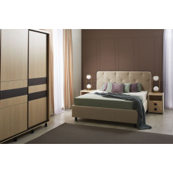 Pat cu saltea Ambianta Cristal + Lux Ortopedic 180х200 (Beige) Thumb