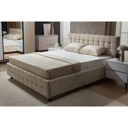 Pat cu saltea Ambianta Rio + Lux Ortopedic 180х200 (Beige) Thumb