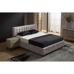 Pat cu saltea Ambianta Rio + Lux Ortopedic 180х200 (Light Grey) Thumb