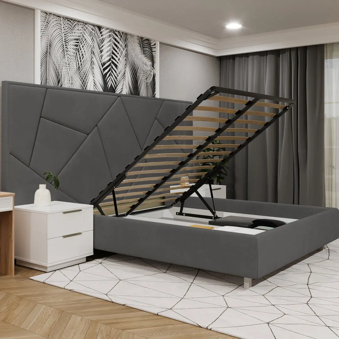 Кровать с матрасом Bayro Elegans JES19 Cat-I + Lux Ortopedic 180х200 - 3