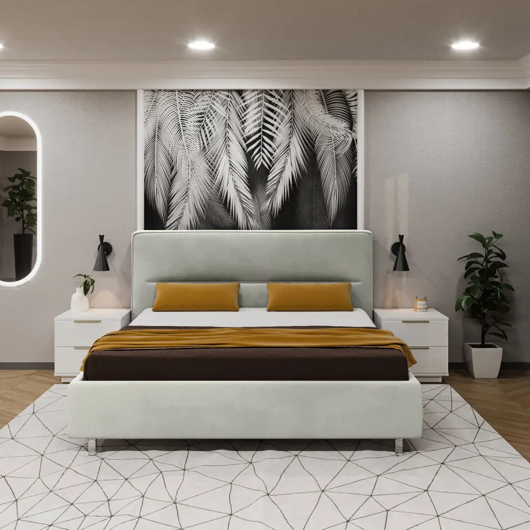 Кровать с матрасом Bayro HarmonyBed Pro JES19 Cat-I + Lux Ortopedic 180х200 - 2