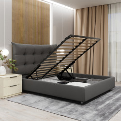 Кровать с матрасом Bayro Rafinato JES19 Cat-I + Lux Ortopedic 180х200 Thumb