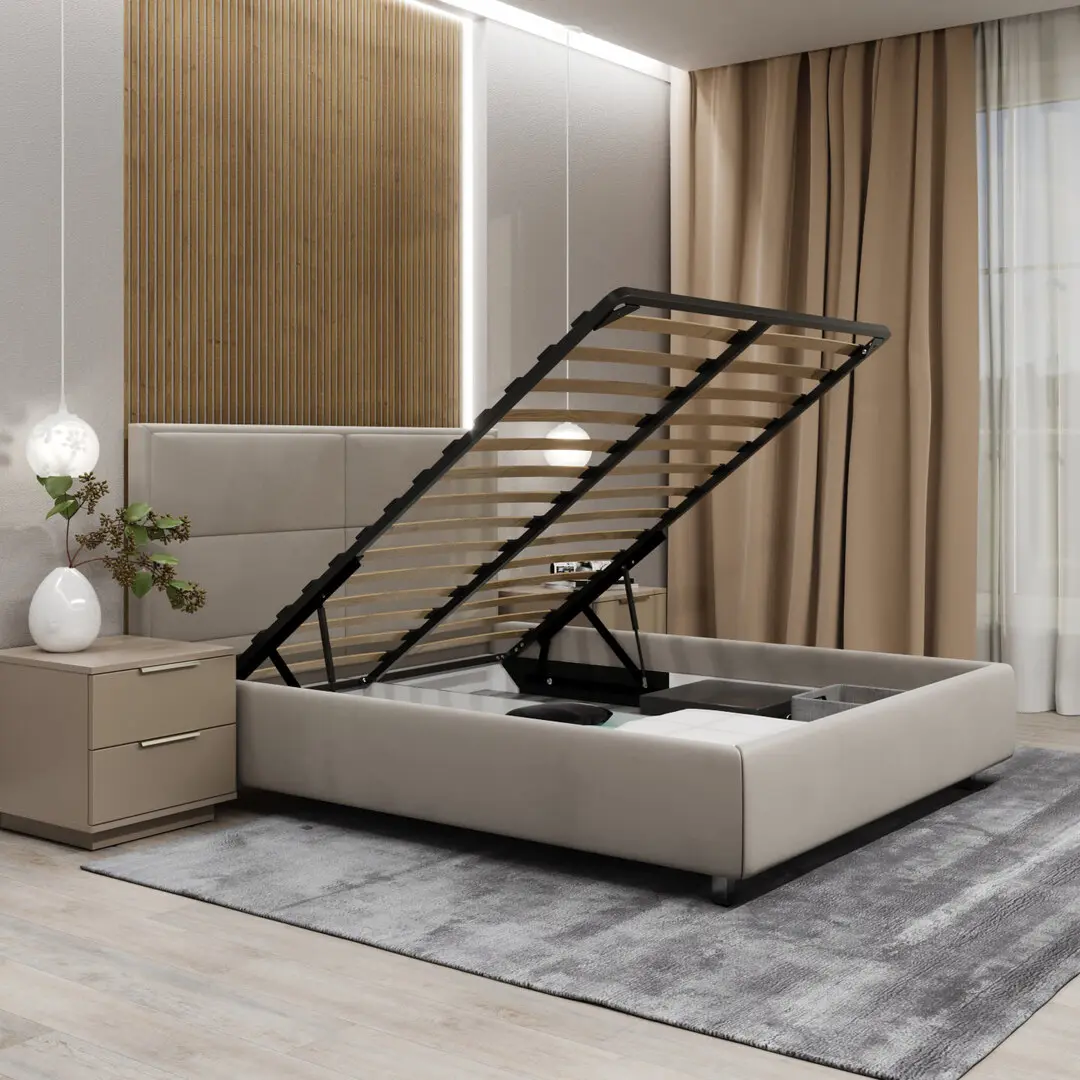 Кровать с матрасом Bayro Serenity Pro JES19 Cat-I + Lux Ortopedic 180х200 - 3