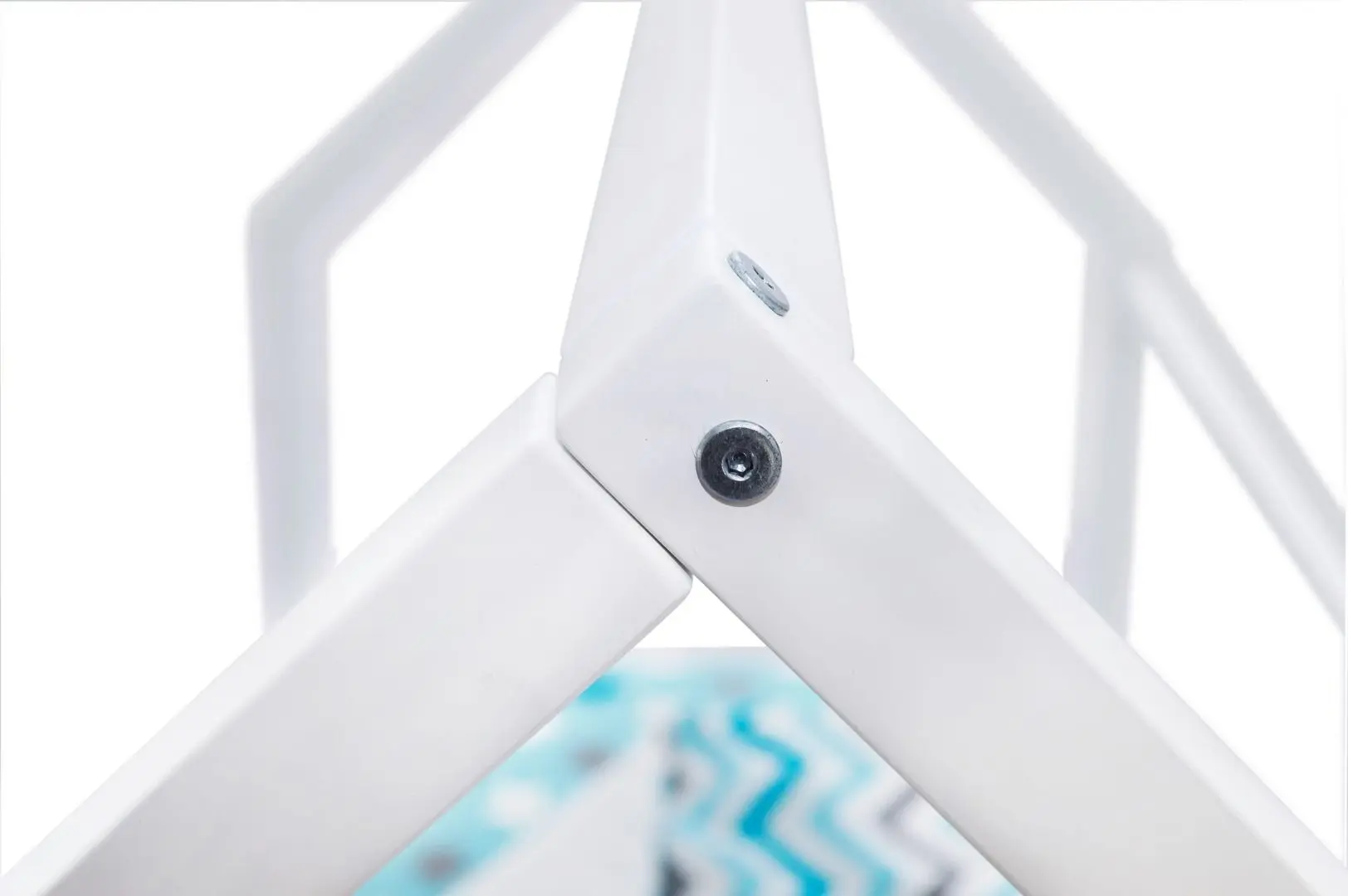 Pat casuta cu saltea Бельмарко Montessori Svogen White + MyKids Premium 70x160/12