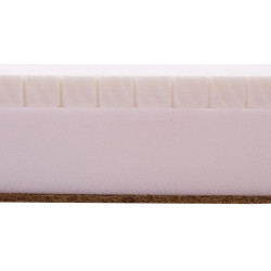 Pat casuta cu saltea Бельмарко Montessori Svogen White + MyKids Premium 70x160/12 Thumb