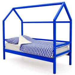 Кровать-домик с матрасом Бельмарко Svogen Blue + MyKids Confort II 70x160/15 Thumb