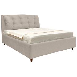 Pat cu saltea Charmbed Confort Adaline Modern + Lux Ortopedic 180х200 (Fossil) Thumb