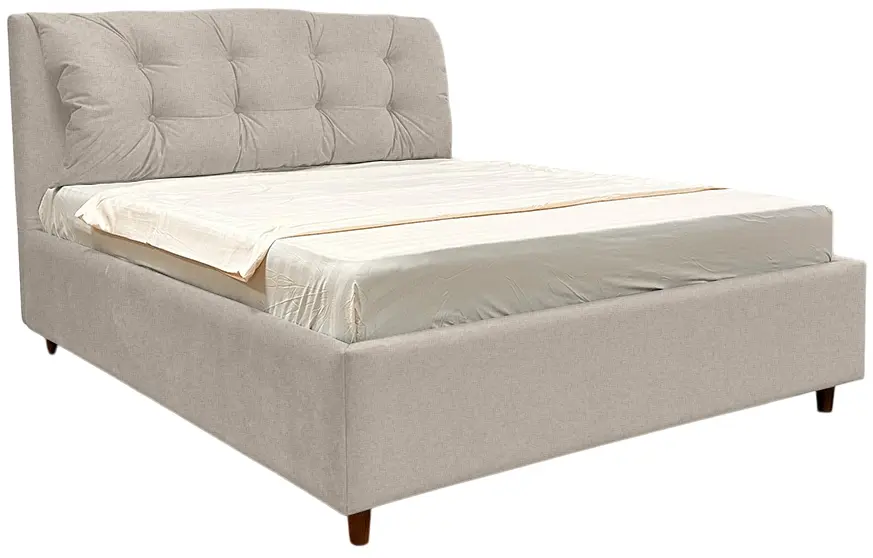 Pat cu saltea Charmbed Confort Adaline Modern + Lux Ortopedic 180х200 (Fossil) - 2