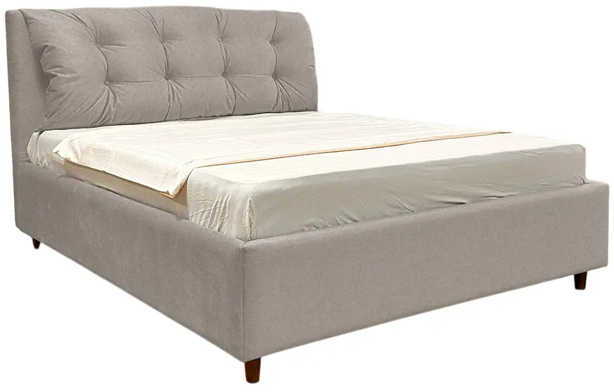 Pat cu saltea Charmbed Confort Adaline Modern + Lux Ortopedic 180х200 (Stone) - 2