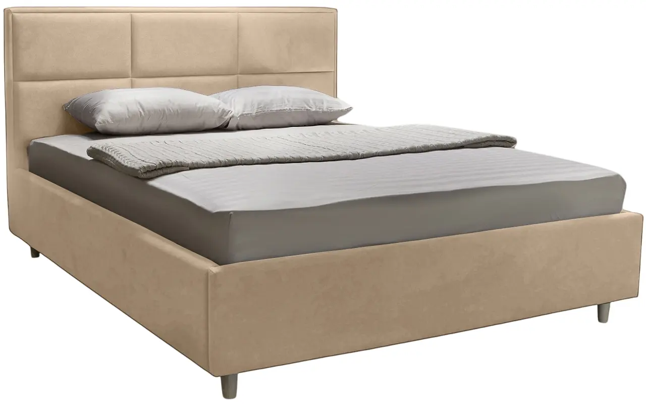 Кровать с матрасом Charmbed Confort Arcadia London 02 Milk Coffee + Saltconfort Classic Ortopedic 160х200/20 - 3