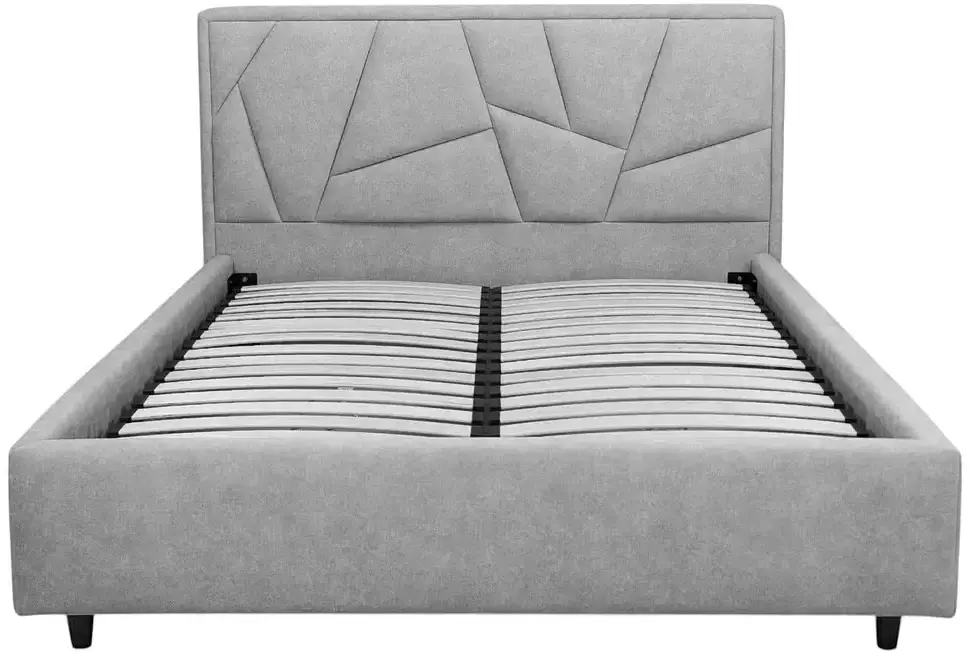 Pat cu saltea Charmbed Confort Seul Modern + Lux Ortopedic 180х200 (Stone) - 3
