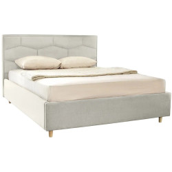 Pat cu saltea Charmbed Confort Solomia Eco Royal 02 Beige + Saltconfort Classic Ortopedic 160х200/20 Thumb