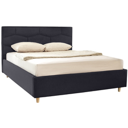 Кровать с матрасом Charmbed Confort Solomia London 16 Dark Grey + Saltconfort Classic Ortopedic 140х200/20 Thumb