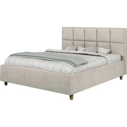 Pat cu saltea Charmbed Confort Tatiana Eco Royal 02 Beige + Saltconfort Classic Ortopedic 160х200/20 Thumb