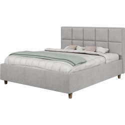 Pat cu saltea Charmbed Confort Tatiana Modern + Lux Ortopedic 180х200 (Light Grey) Thumb
