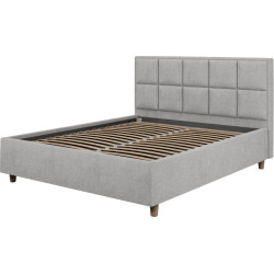 Pat cu saltea Charmbed Confort Tatiana Modern + Lux Ortopedic 180х200 (Light Grey) Thumb