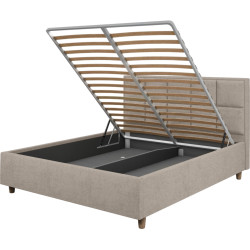 Pat cu saltea Charmbed Confort Tatiana Modern + Lux Ortopedic 180х200 (Stone) Thumb