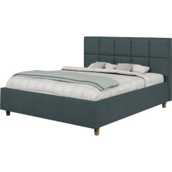 Pat cu saltea Charmbed Confort Tatiana Vega 35 Graphite + Saltconfort Classic Ortopedic 160х200/20 Thumb