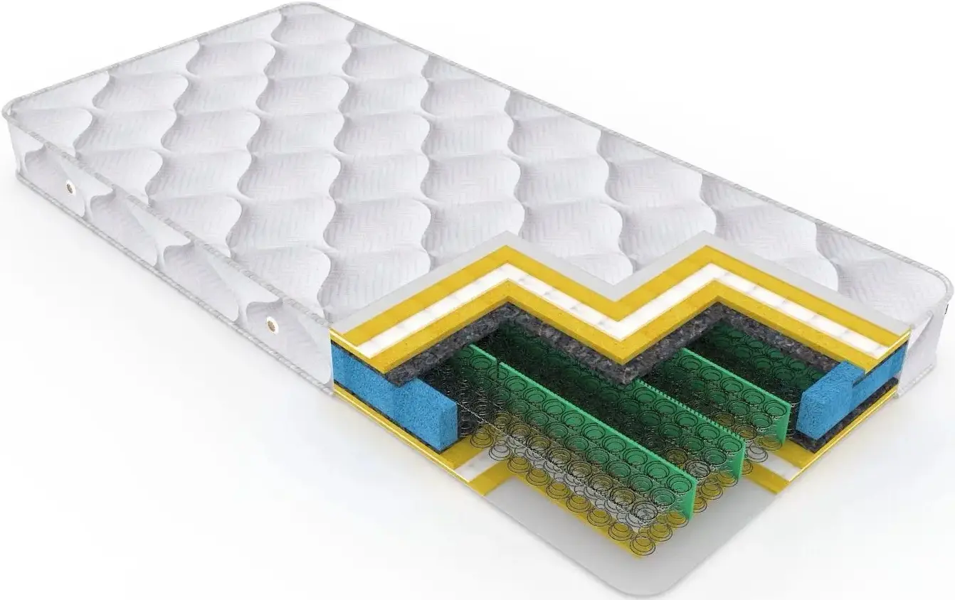 Pat cu saltea Charmbed Confort Tatiana Vega 35 Graphite + Saltconfort Classic Ortopedic 160х200/20