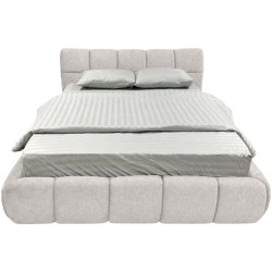 Pat cu saltea Charmbed Lux Jenny + Lux Ortopedic 180х200 (Light Grey) Thumb