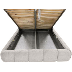 Pat cu saltea Charmbed Lux Jenny + Lux Ortopedic 180х200 (Light Grey) Thumb