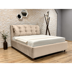 Кровать с матрасом Charmbed Premium Adaline London 02 Milk Coffee + Saltconfort Classic Ortopedic 140х200/20 Thumb
