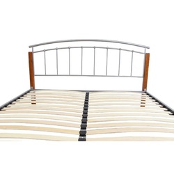 Pat cu saltea Mobhaus Mirela Alder/Silver + Saltconfort Lux Ortopedic 180х200/22 Thumb