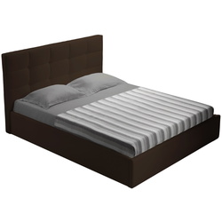 Кровать с матрасом Montella Napoli Riviera 28 Dark Brown + Saltconfort Classic Ortopedic 160х200/20 Thumb