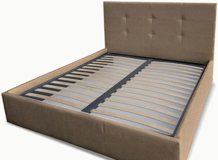 Кровать с матрасом Montella Soft Monolith 09 Brown Light + Saltconfort Classic Ortopedic 160х200/20 - 4