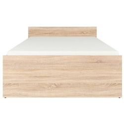 Pat cu saltea Yasen Nepo LOZ/90 Sonoma Oak + Saltconfort Classic Ortopedic 90х200/20 Thumb