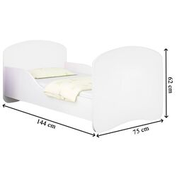 Pat ACMA Meble Acma I Formula 1 70x140 saltea 6cm (White) Thumb