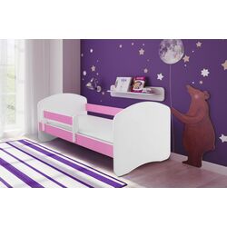 Pat ACMA Meble Acma II 70x140 bariera/saltea 6cm (White/Pink)