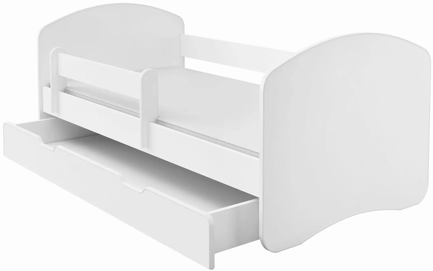 Pat ACMA Meble Acma II 80x160 bariera/sertar/saltea 7cm (White)