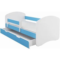 Pat ACMA Meble Acma II 80x180 bariera/sertar/saltea 7cm (White/Blue) Thumb